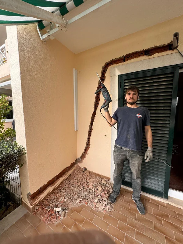 Equipamento de climatização instalado pela Inova